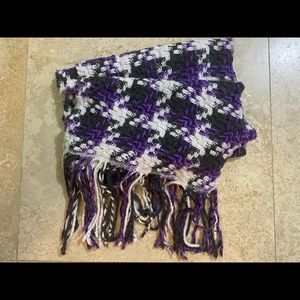 Banana Republic Scarf (Purple, grey, white)
